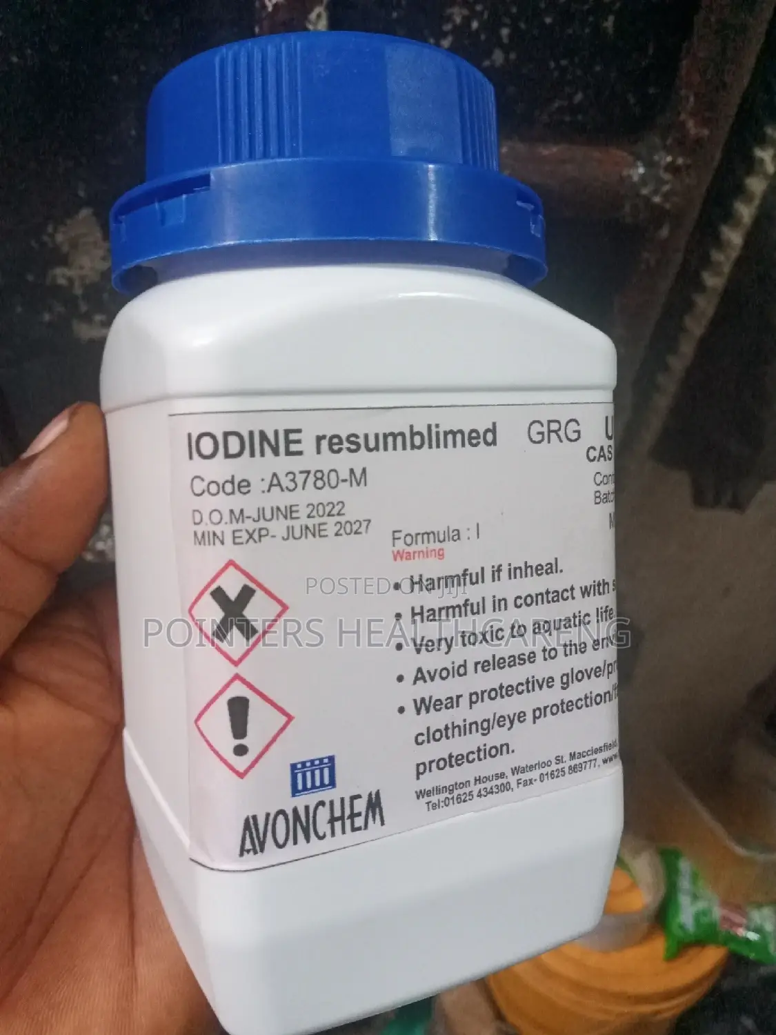 Iodine Resembles