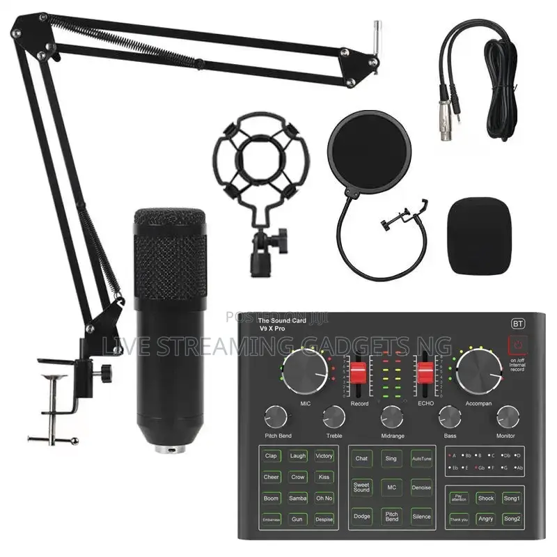 V9x Pro X Bm800 Mic Bundle Set