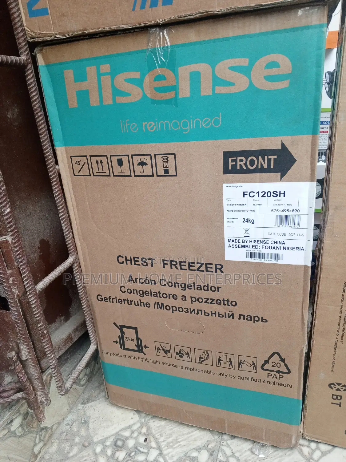 Hisense 95l Chest Freezer - Fc120sh