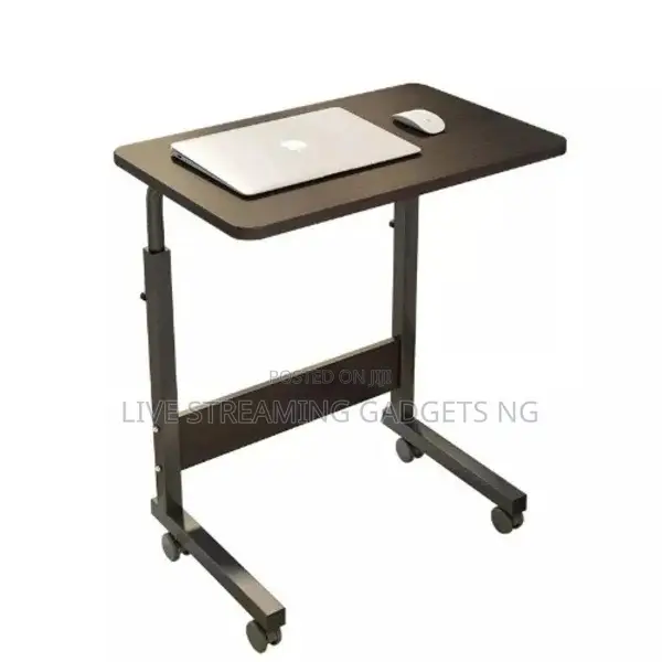 Adjustable Height Laptop or Streaming Desk 80cm