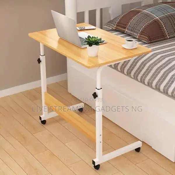 Adjustable Height Laptop or Streaming Desk 80cm