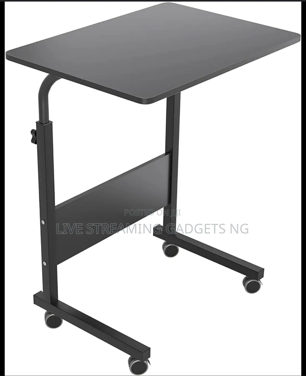 Adjustable Height Laptop or Streaming Desk 80cm