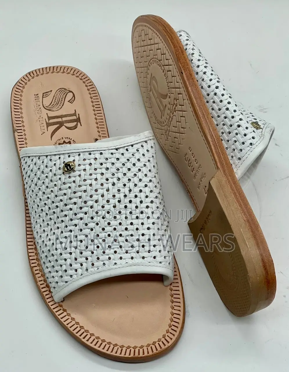 Italian Leather Slipers