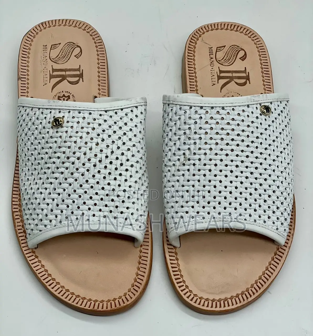 Italian Leather Slipers
