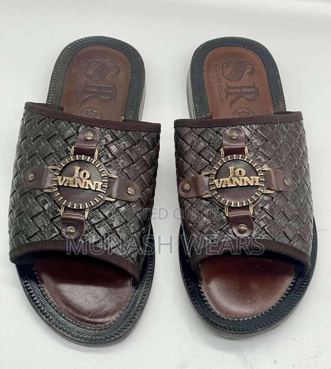 Italian Leather Slipers