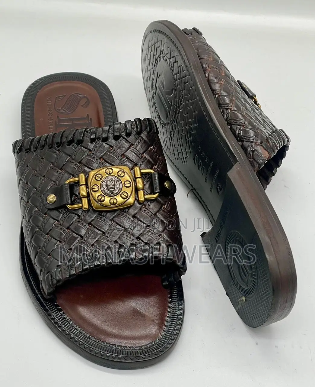 Italian Leather Slipers