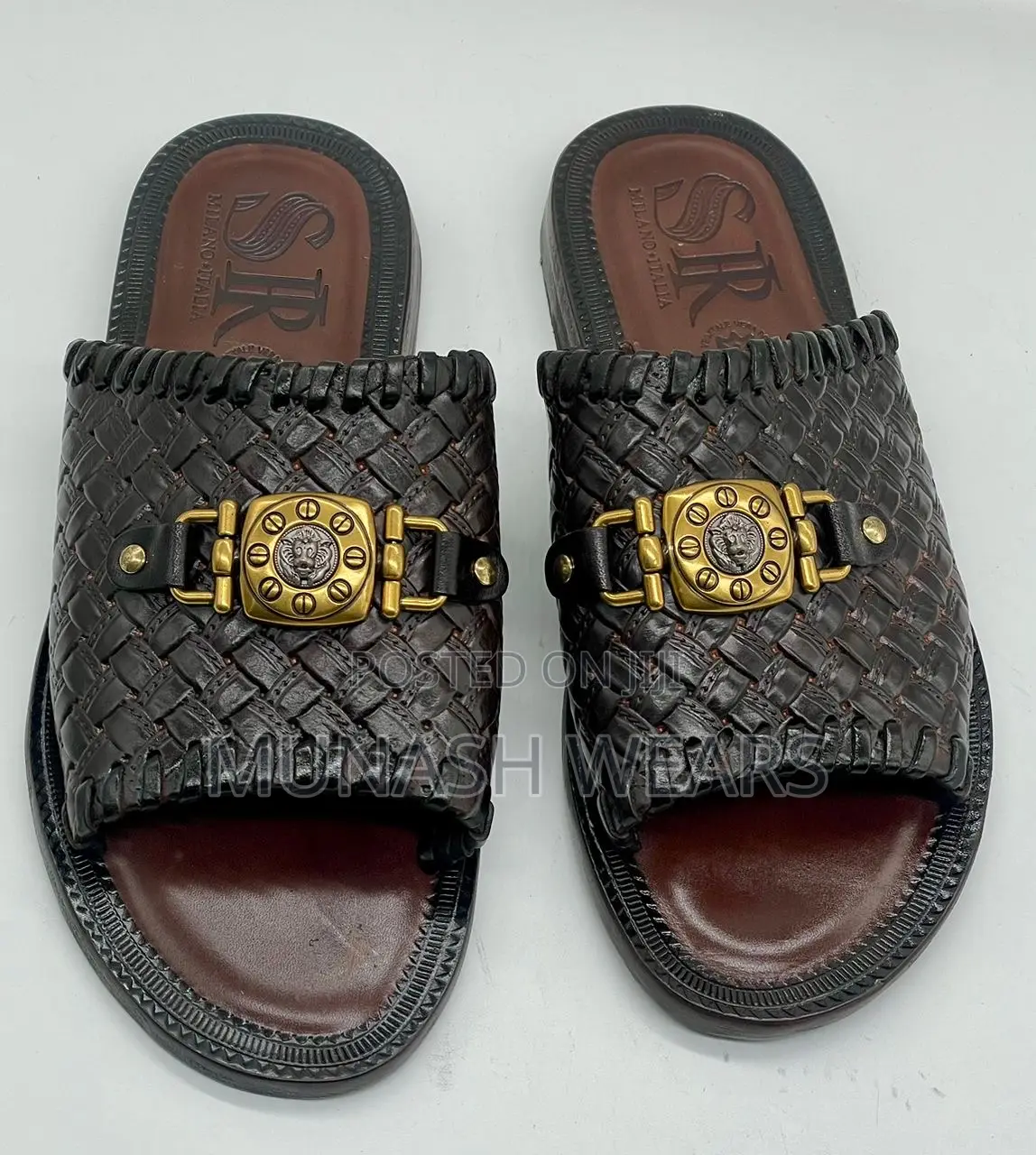 Italian Leather Slipers