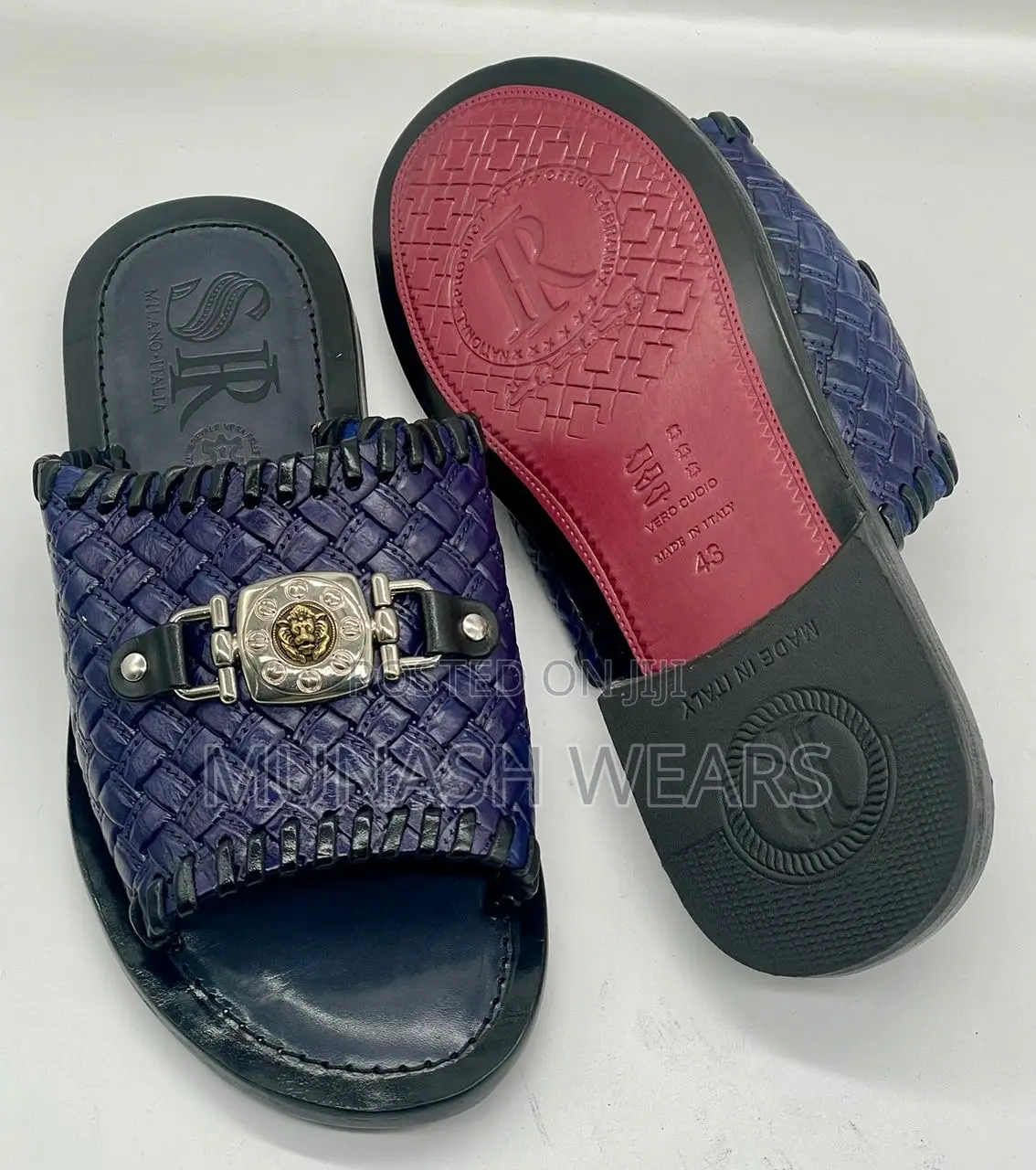 Italian Leather Slipers