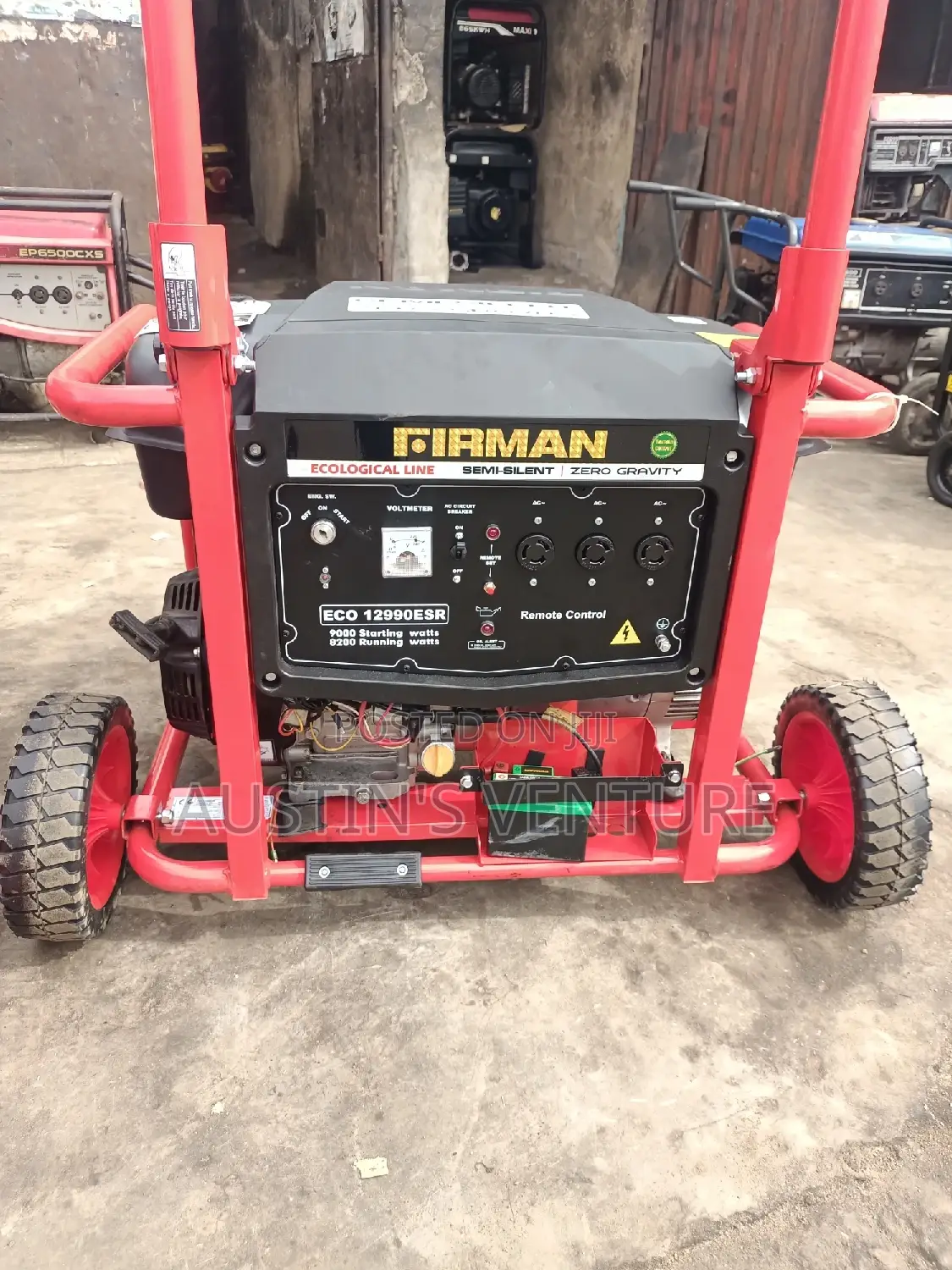 Few Months Used 12990 Firman Generator  Copper Coil