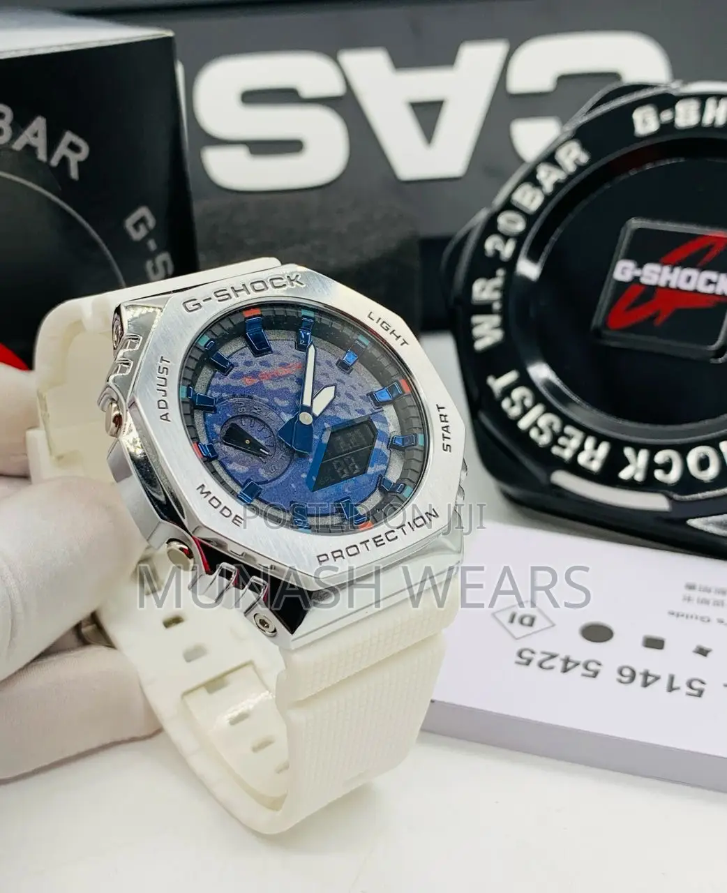 G Shock Water Resistant Wristwatch