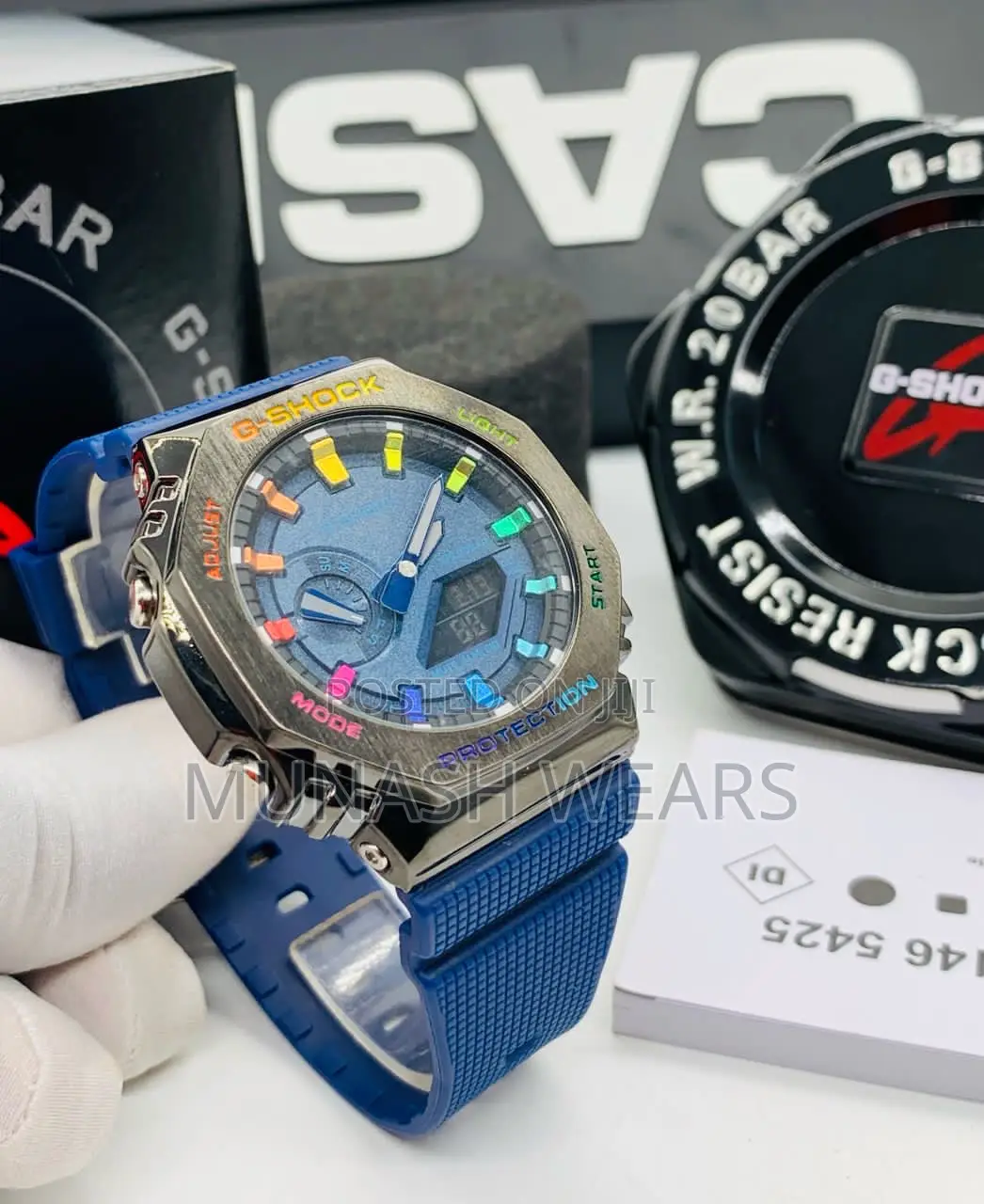 G Shock Water Resistant Wristwatch