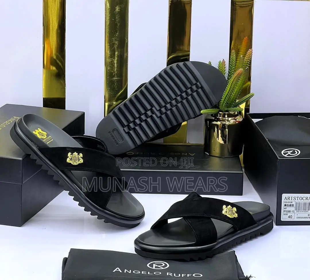 Angello Ruffo Original Leather Slipers