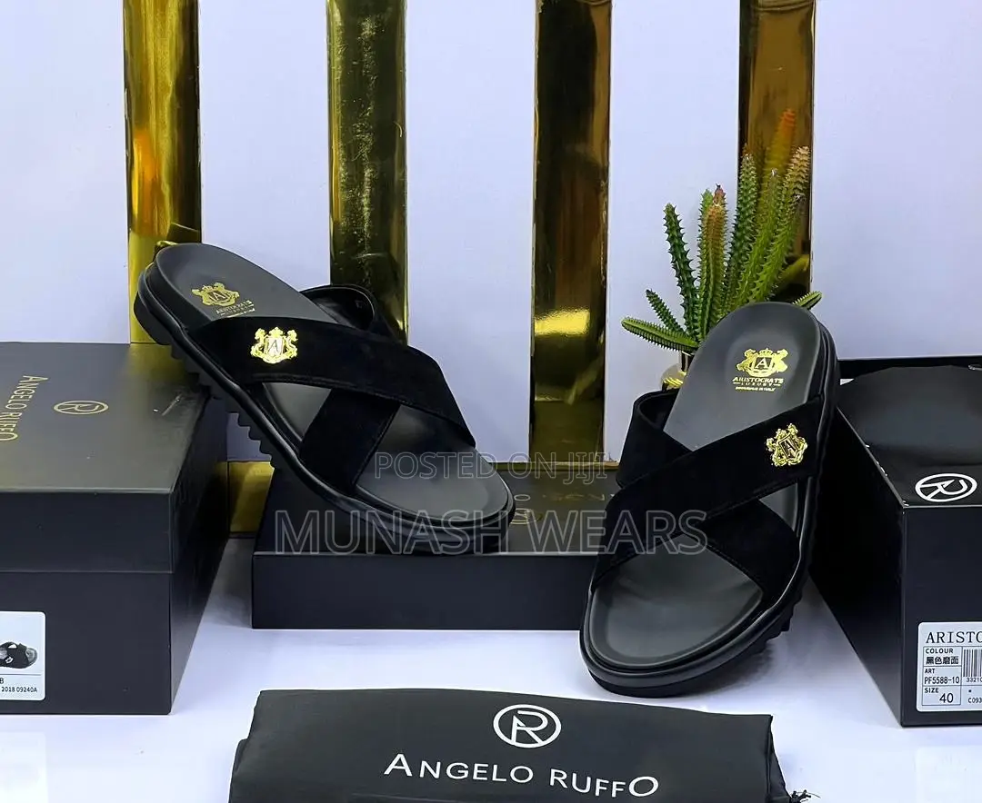 Angello Ruffo Original Leather Slipers