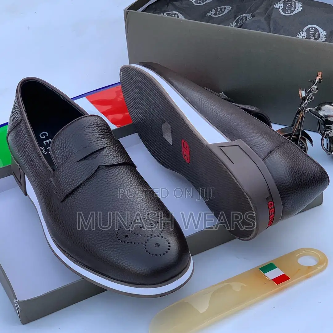 Italian Leather Genio Casual Shoe