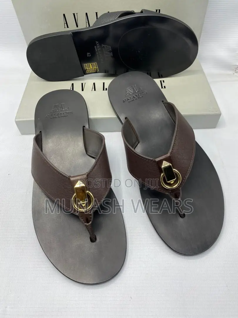 Italian Leather Slipers