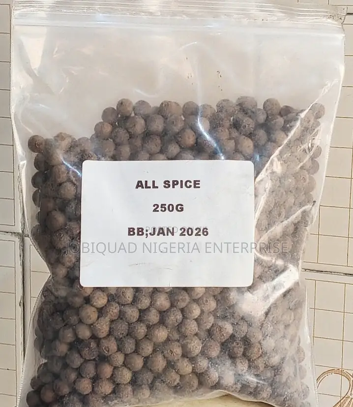 Allspice Organic Known as Jamaica Pepper. Qty 250g