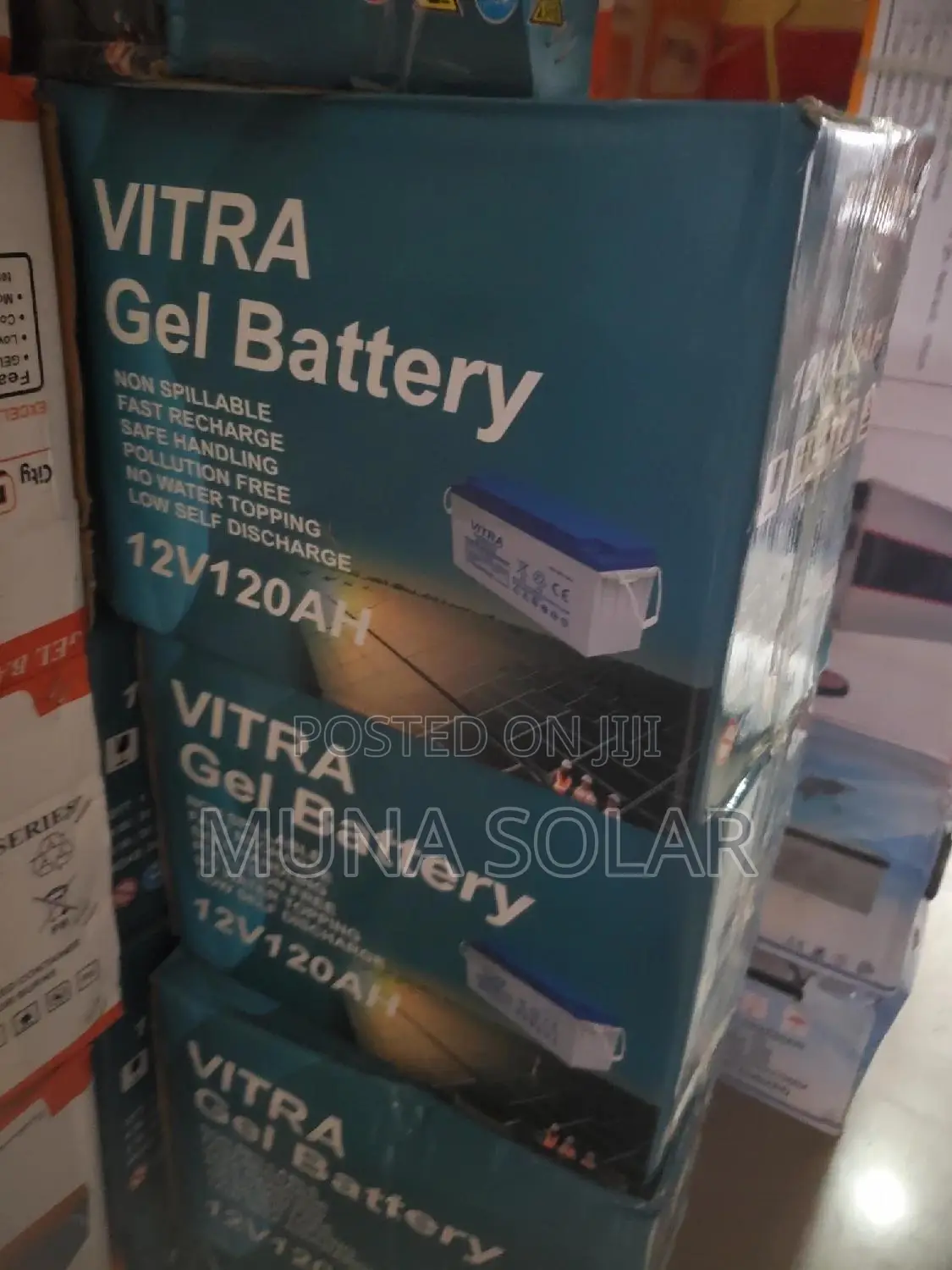 100ah 12v Vitra Dry Cell Battery