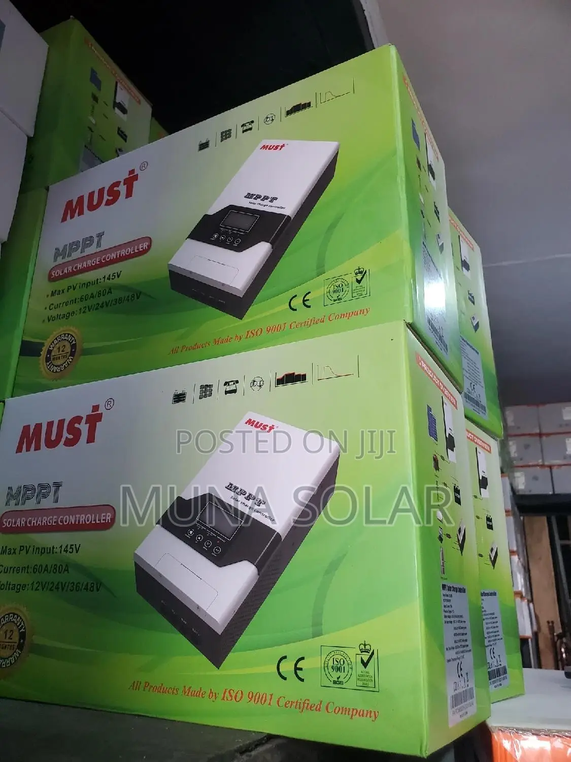 60ah 12v to 48v Must Charge Controller