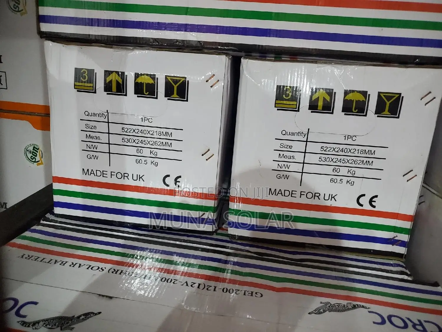 200ah 12v CROC Dry Cell Battery