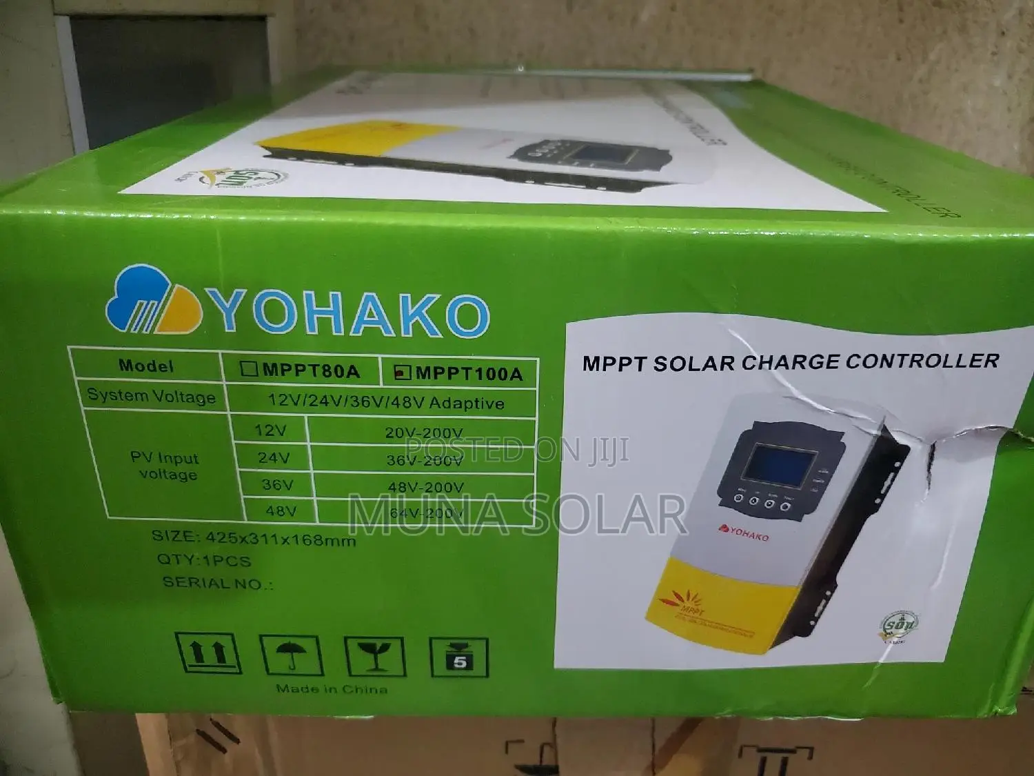 100ah 12v to 48v Yohako Charge Controller
