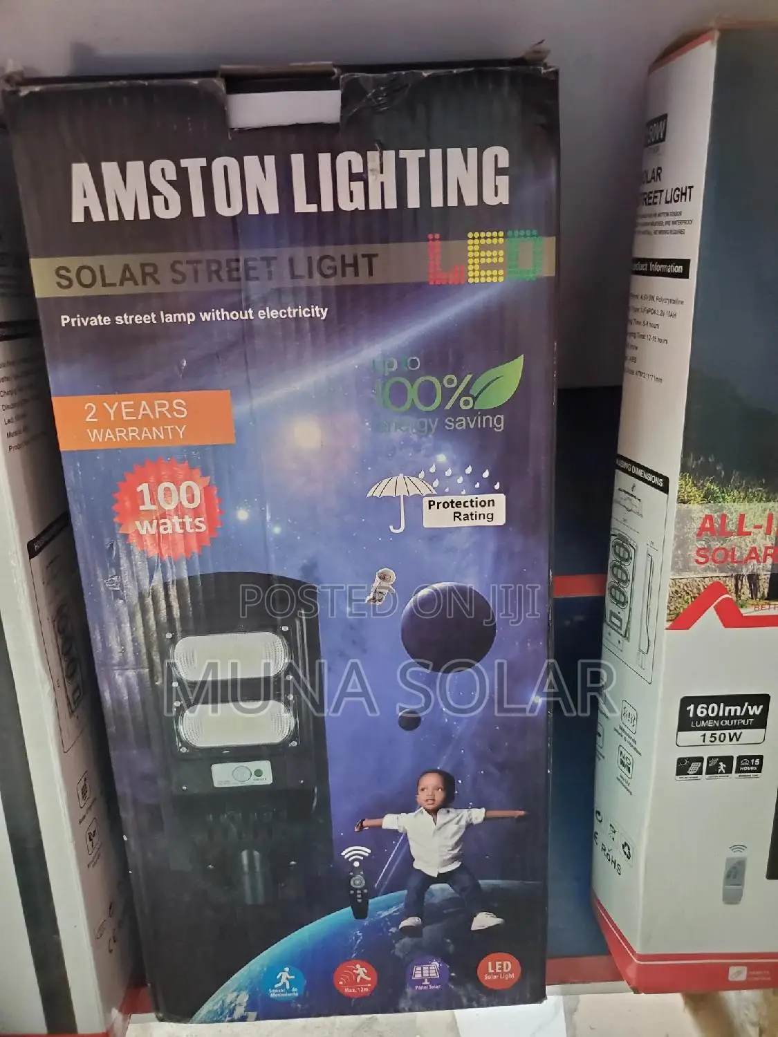 100watts All in One Solar Street Light