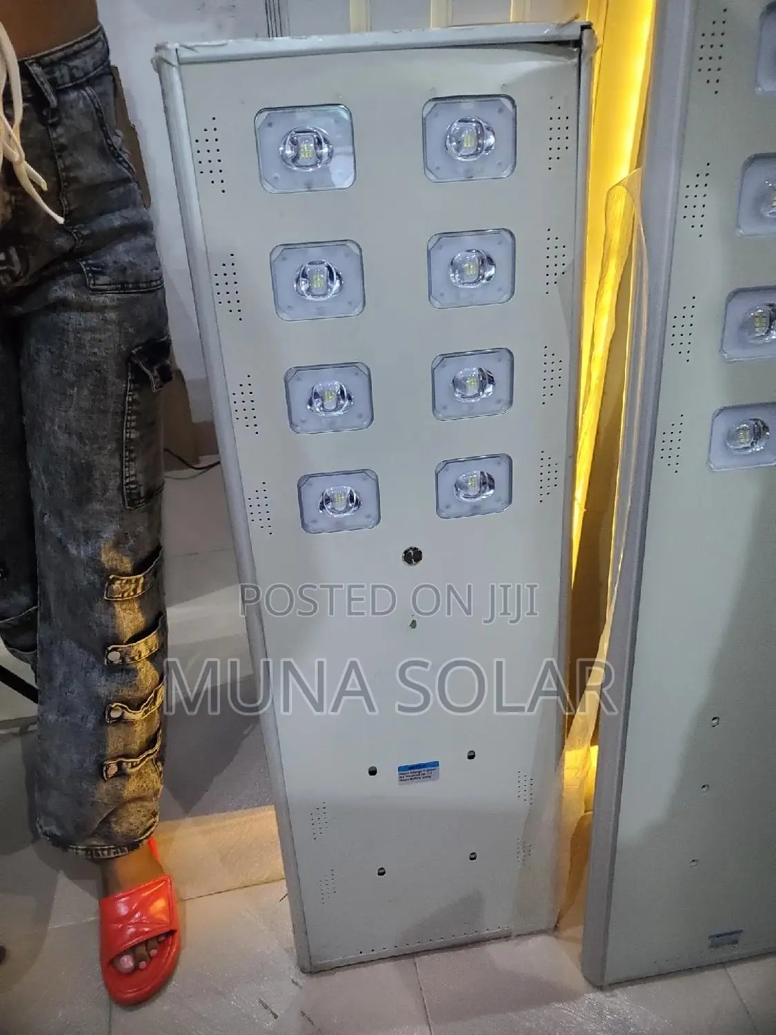 All in One Solar Street Light Aluminum Body 80W