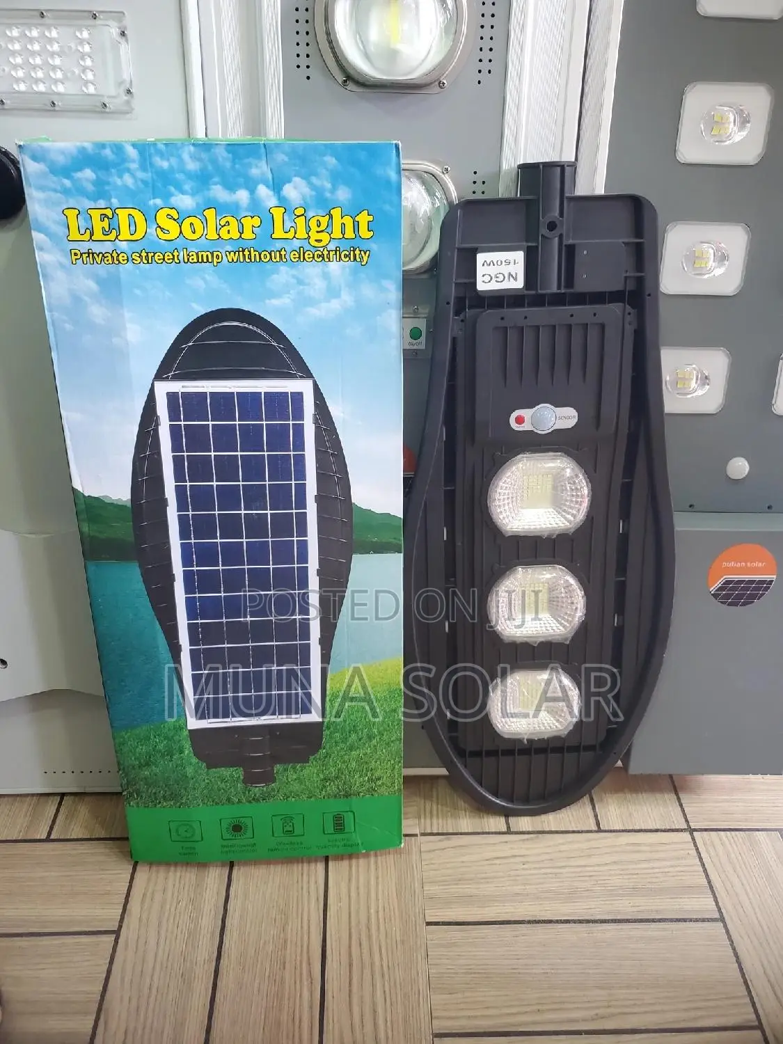 150W All in One Solar Street Light