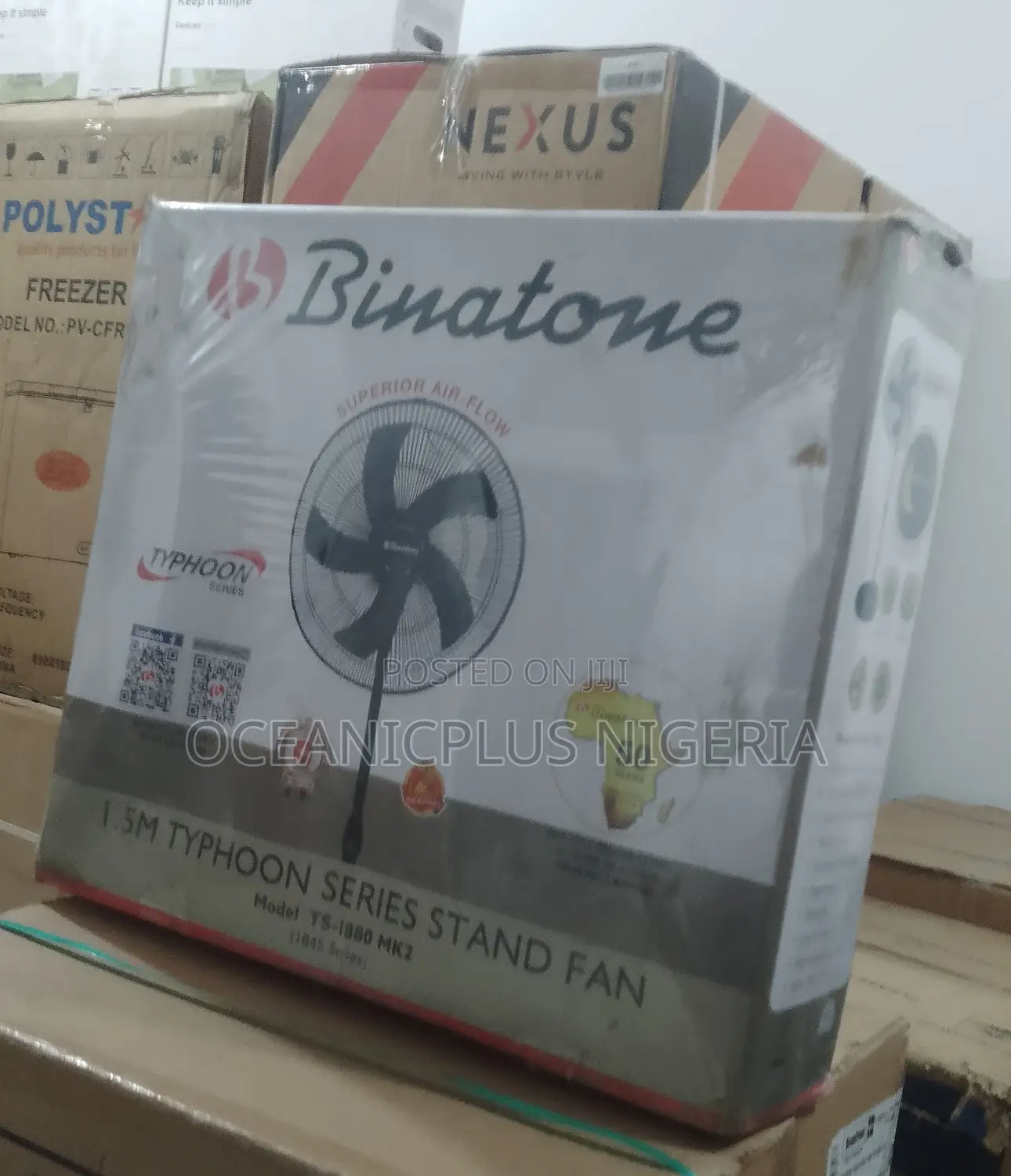 Quality Binatone Non-Rechargeable Standing Fan