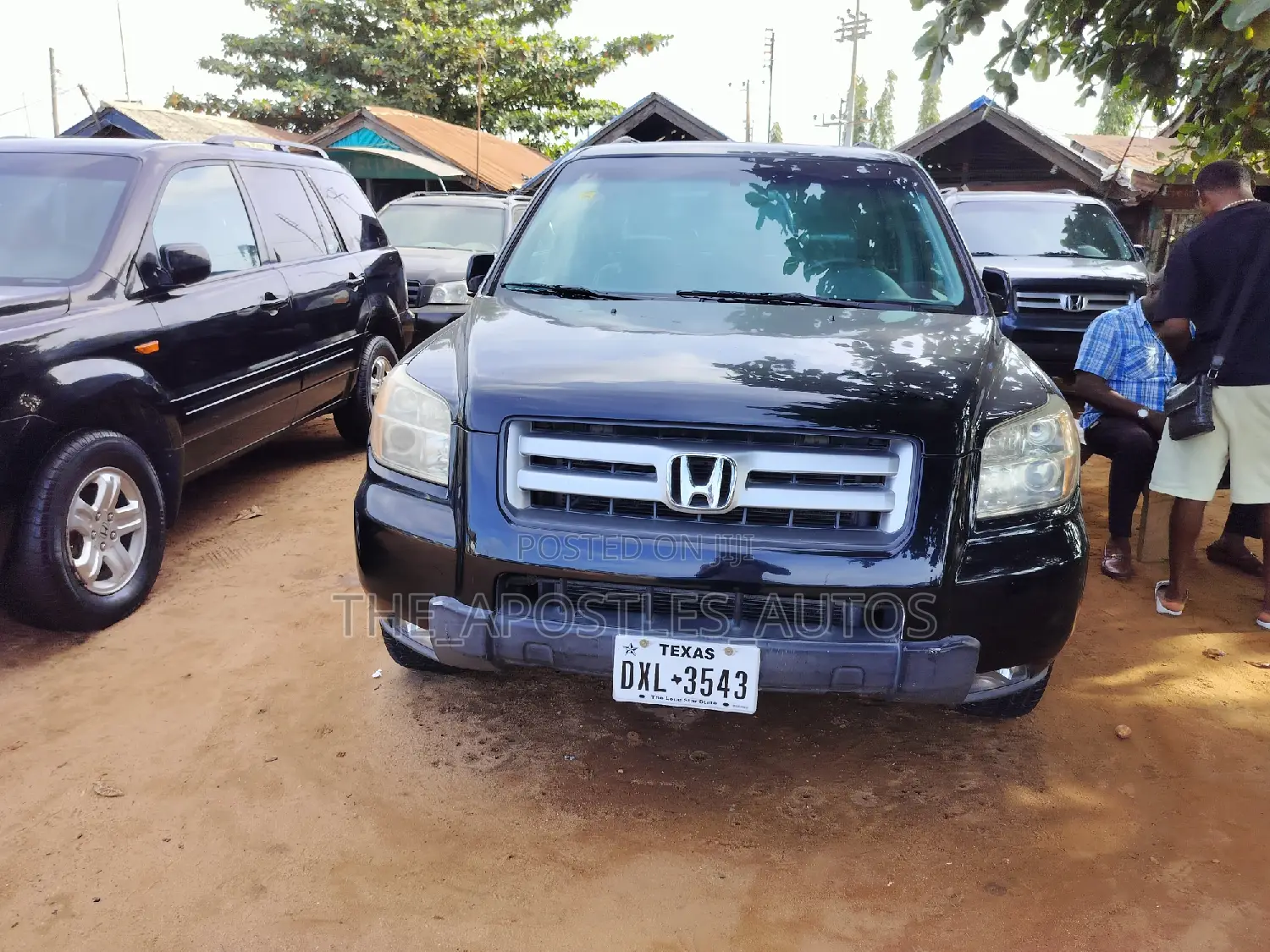 Honda Pilot EX 4x4 (3.5L 6cyl 5A) 2007 Black