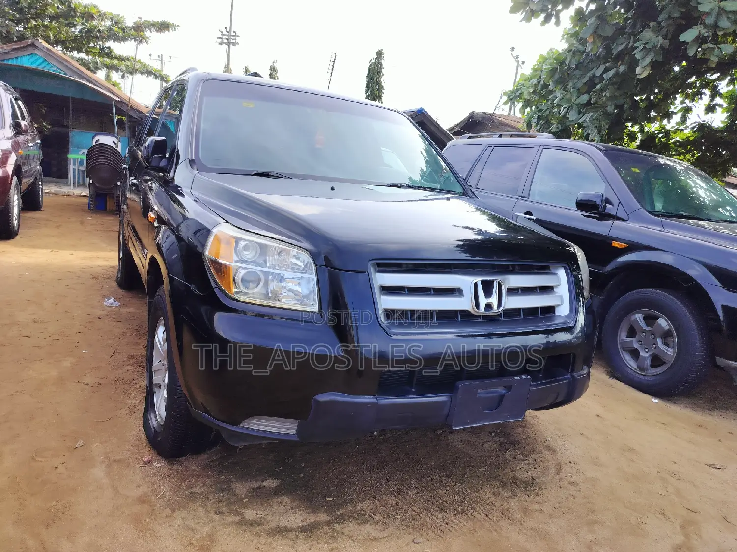 Honda Pilot EX-L 4x2 (3.5L 6cyl 5A) 2006 Black