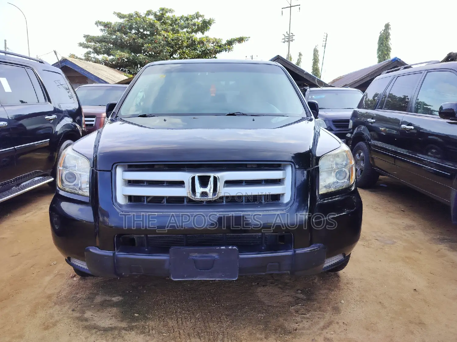 Honda Pilot EX-L 4x2 (3.5L 6cyl 5A) 2006 Black