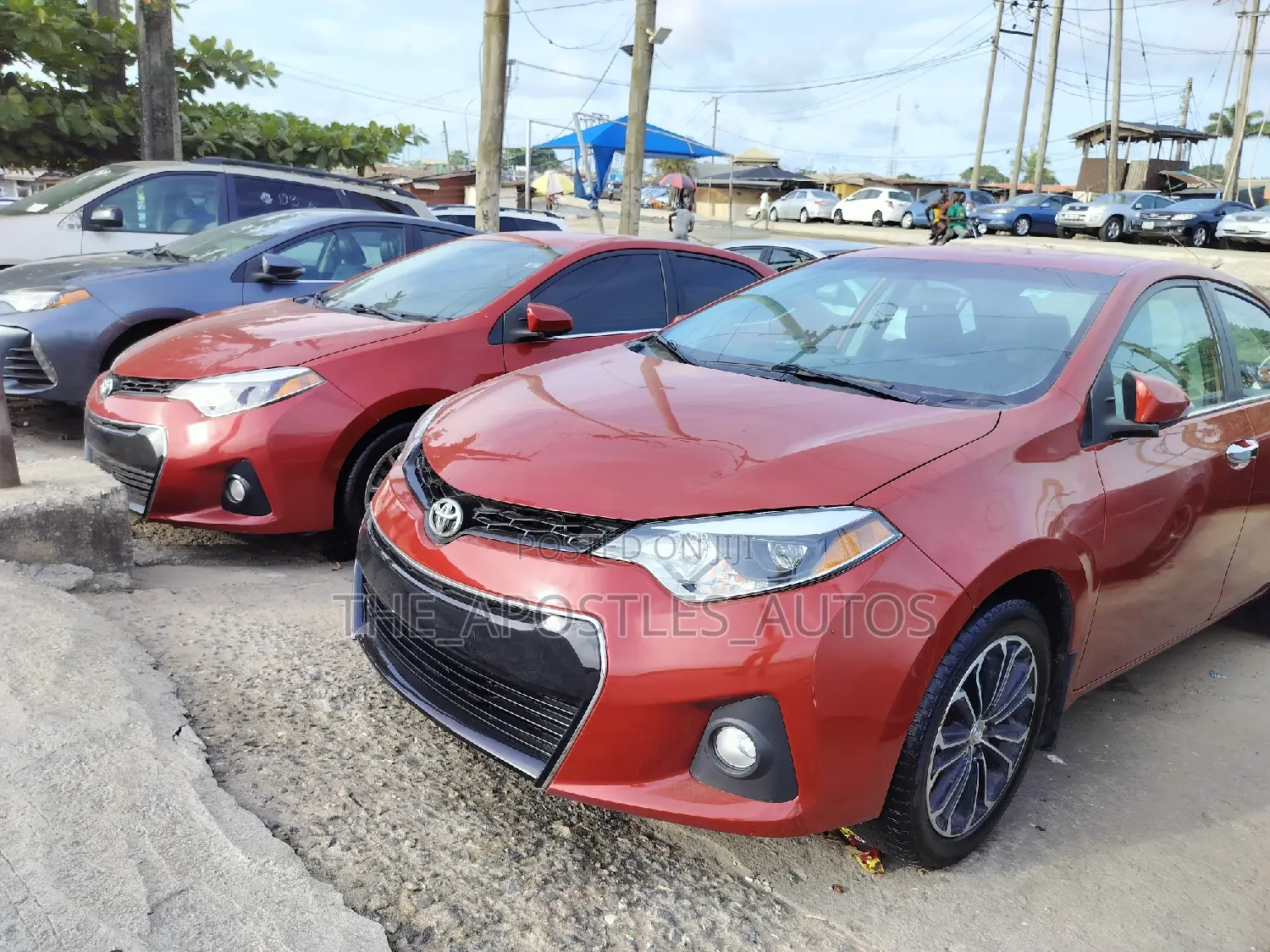 Toyota Corolla 2016 Red