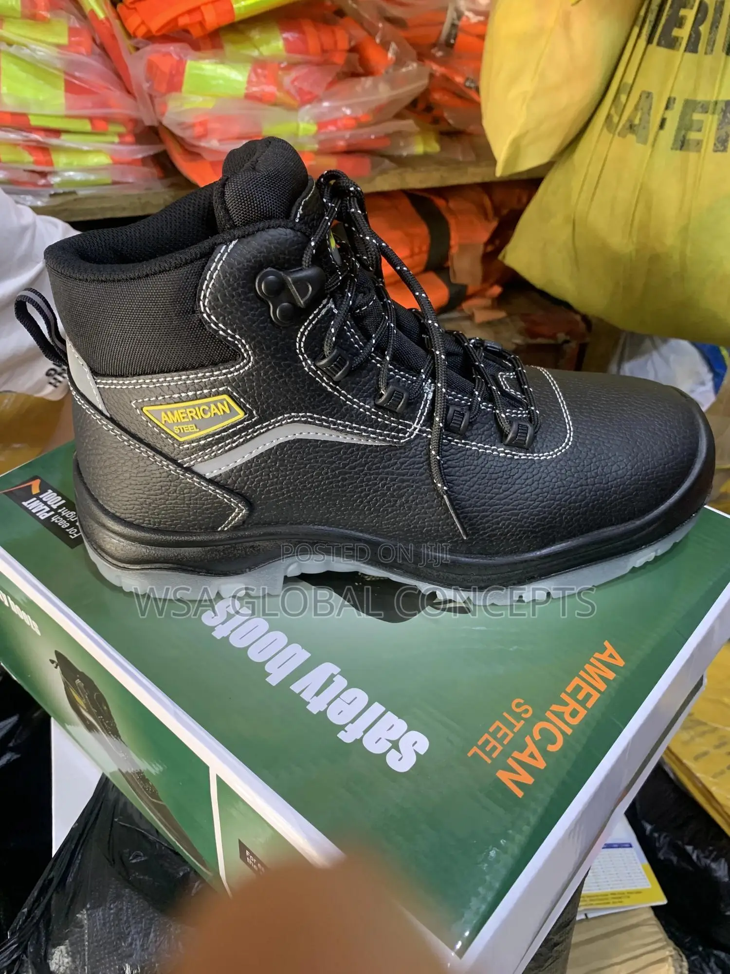 American Steel Safety Boots