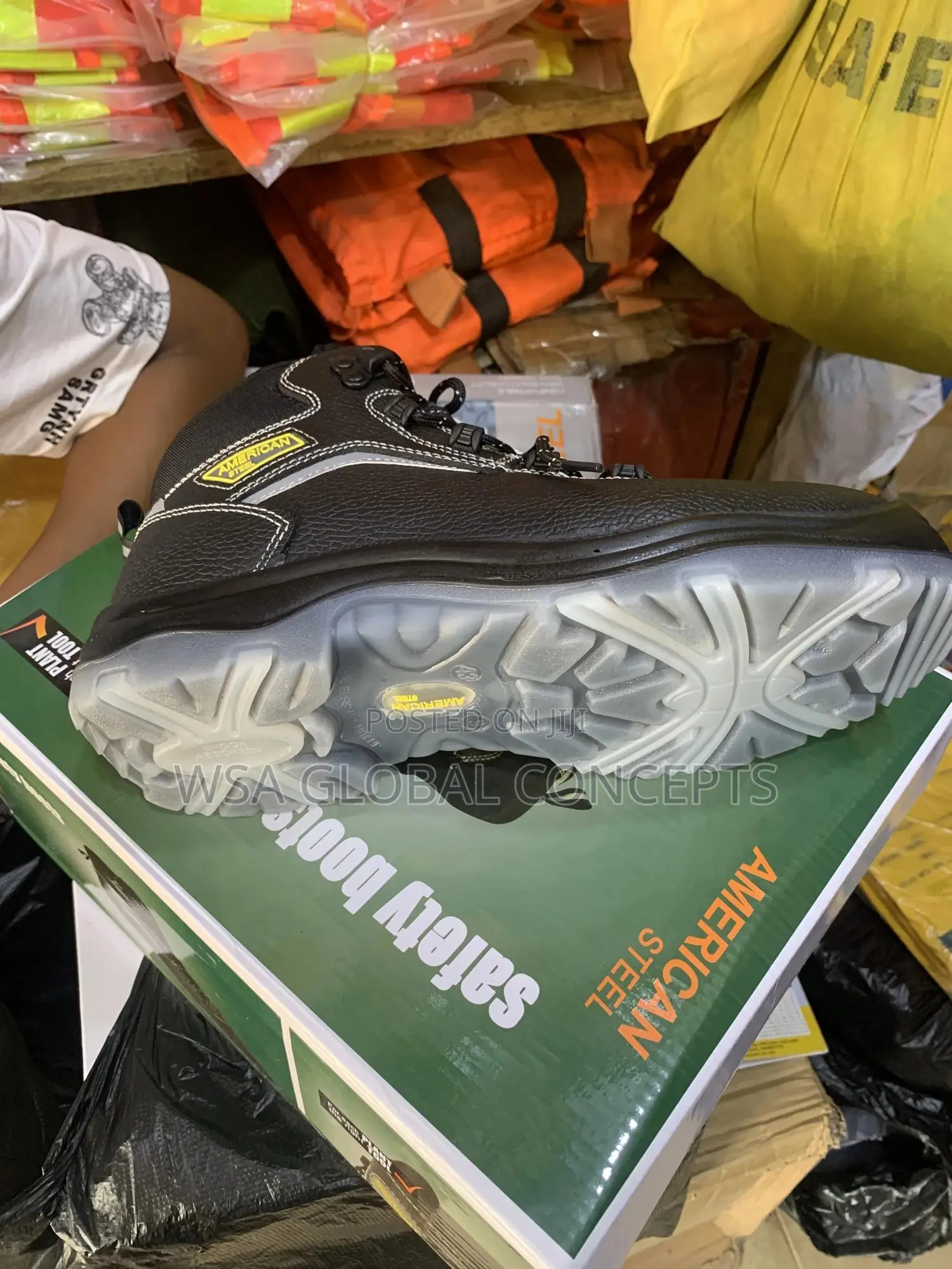 American Steel Safety Boots