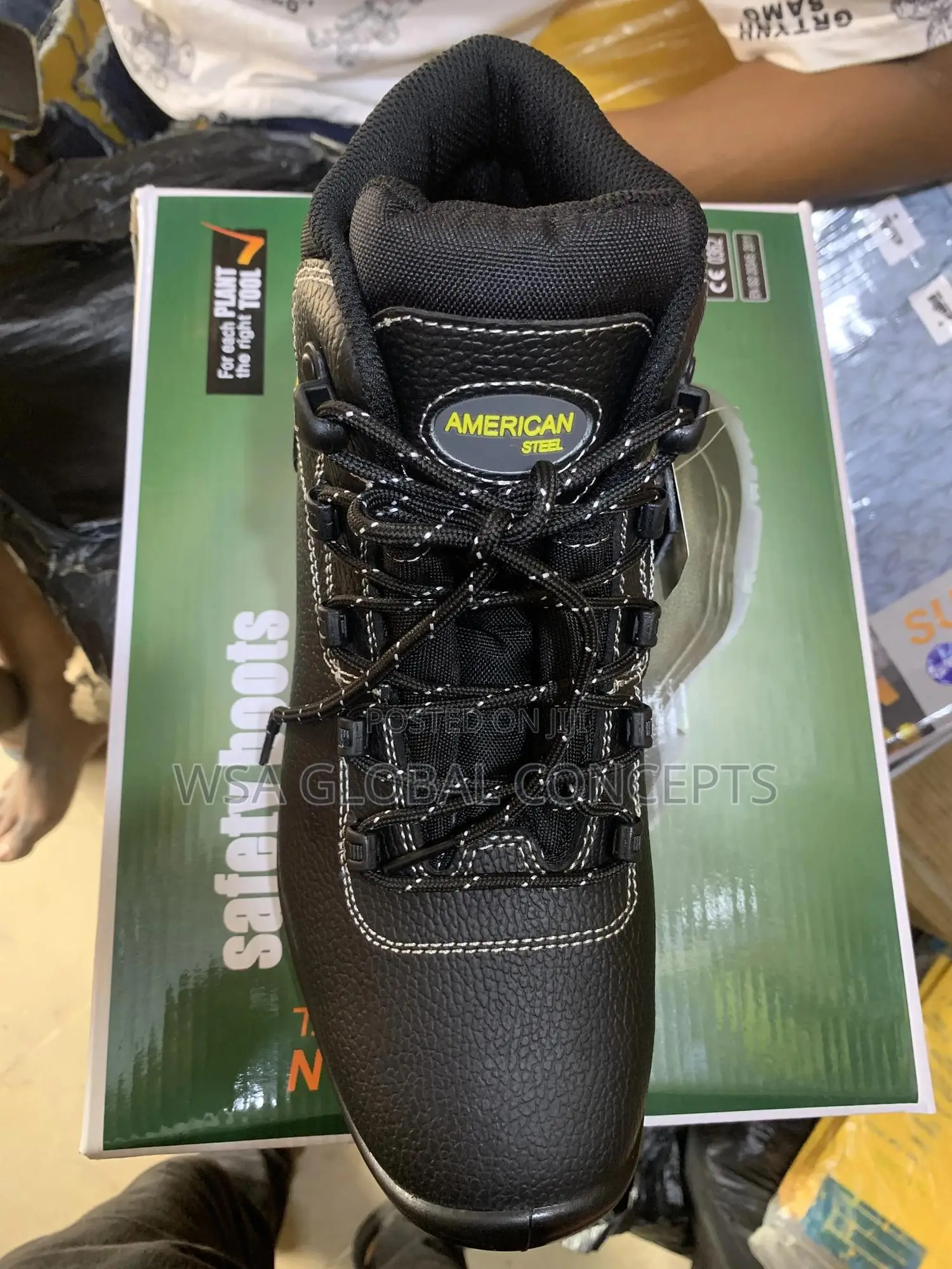 American Steel Safety Boots