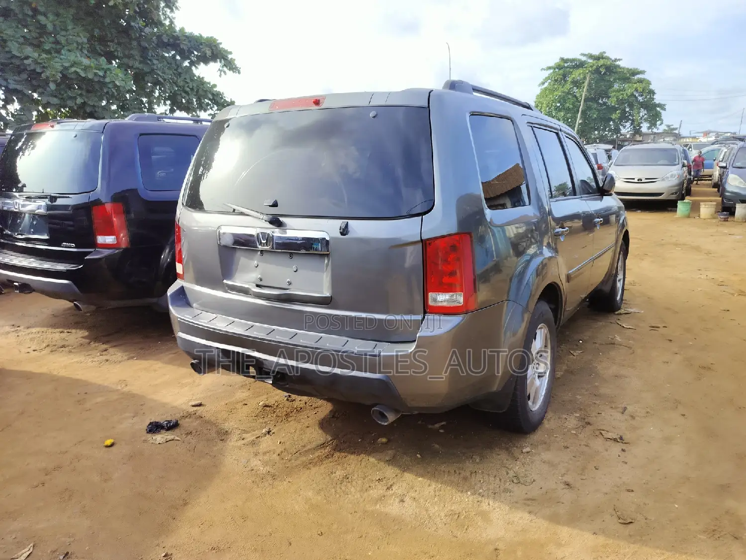 Honda Pilot EX 4dr SUV 4WD (3.5L 6cyl 5A) 2009 Gray