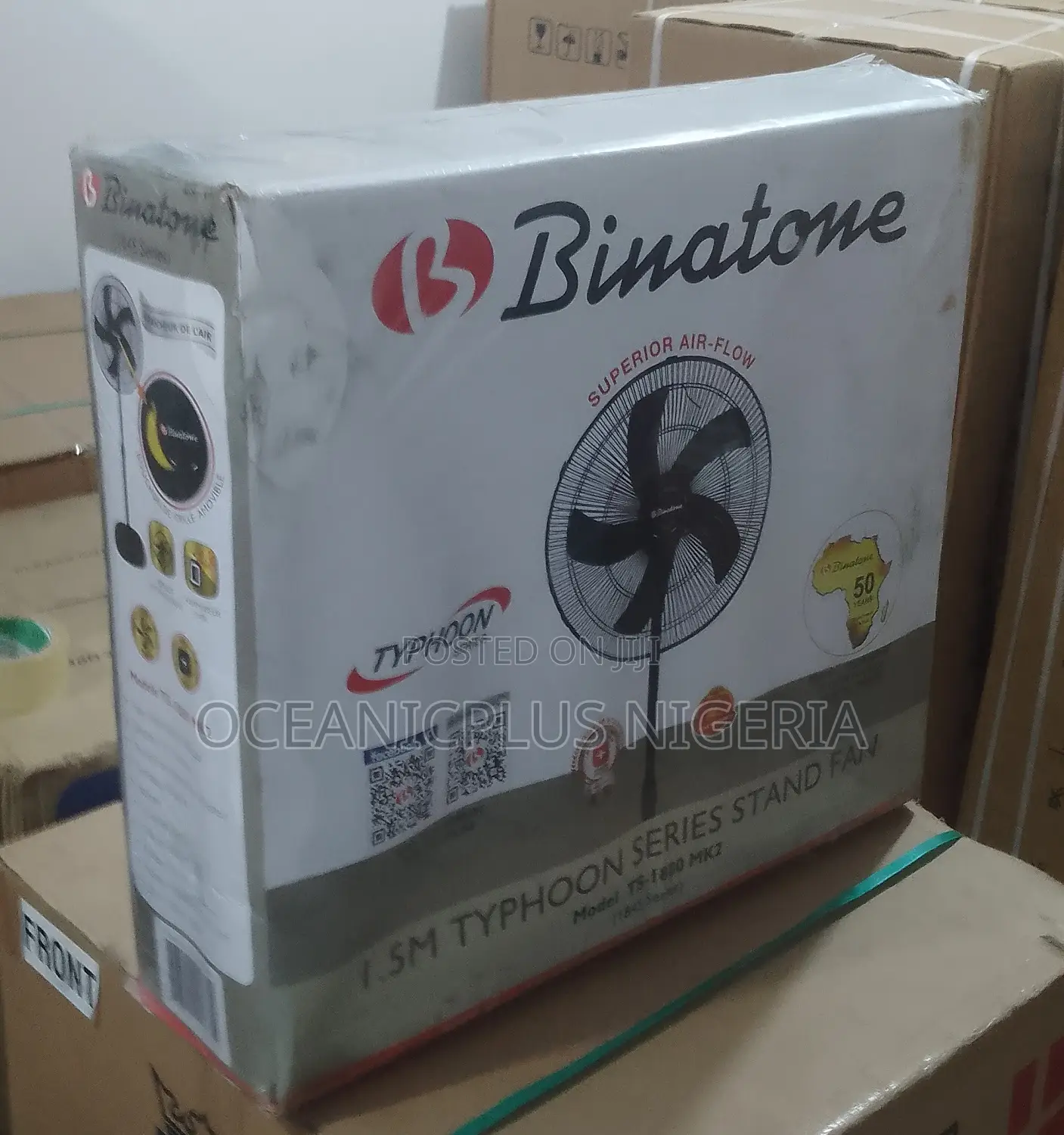 Binatone Ts-1880 Non-Rechargeable Standing Fan