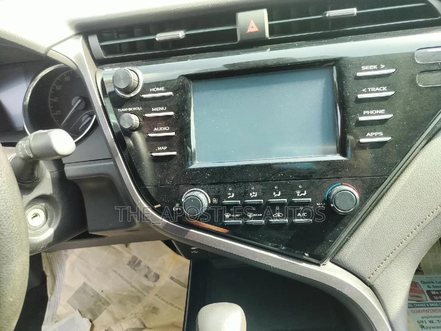 Toyota Camry LE (2.5L 4cyl 8A) 2019 Black