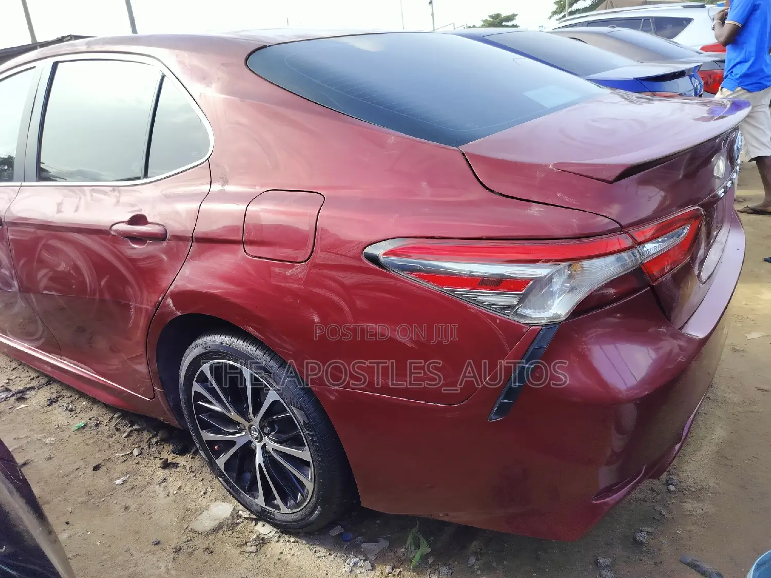 Toyota Camry SE FWD (2.5L 4cyl 8AM) 2018 Burgundy