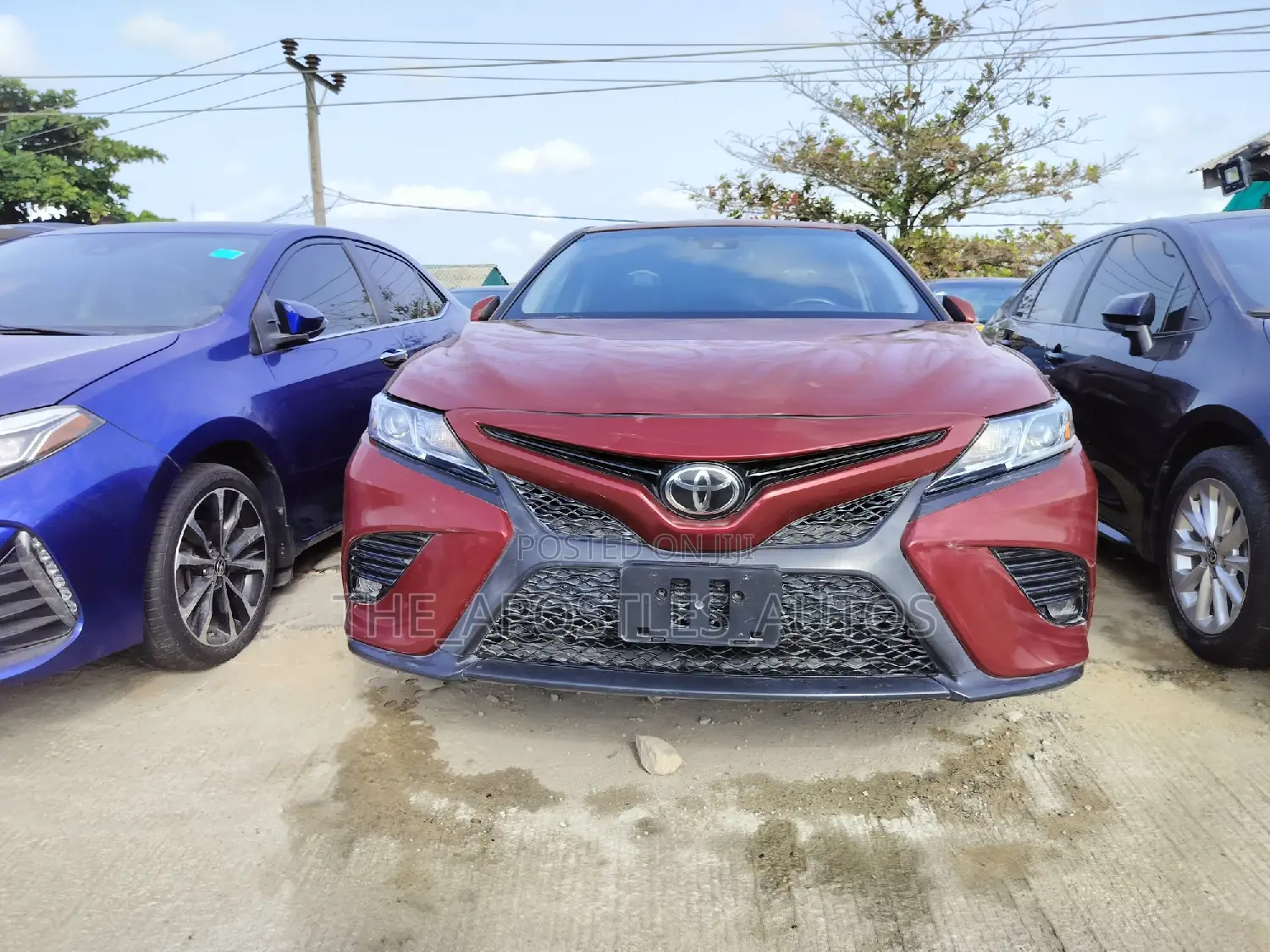 Toyota Camry SE FWD (2.5L 4cyl 8AM) 2018 Burgundy