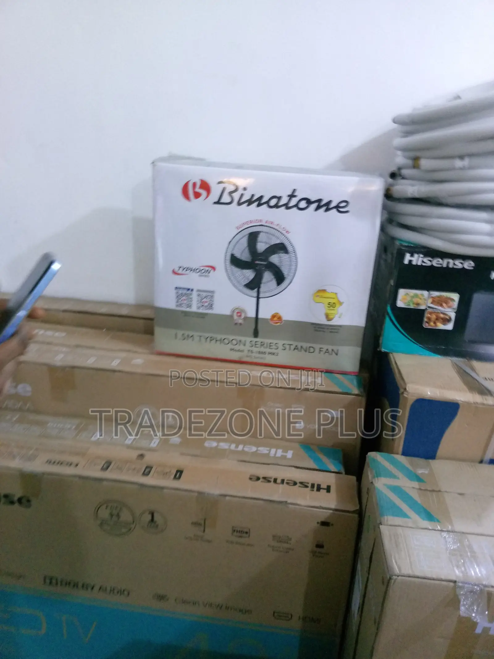 Binatone 1.5M Typhoon Series Standing Fan