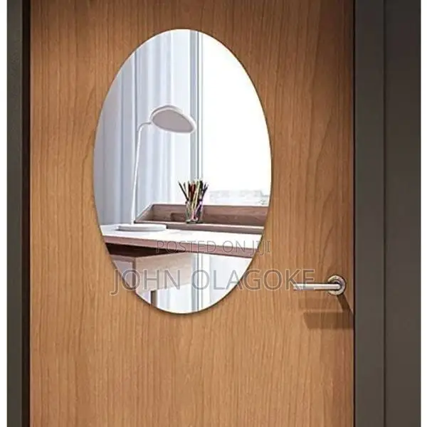 Oval Acrylic Adhesive Flexible Mirror