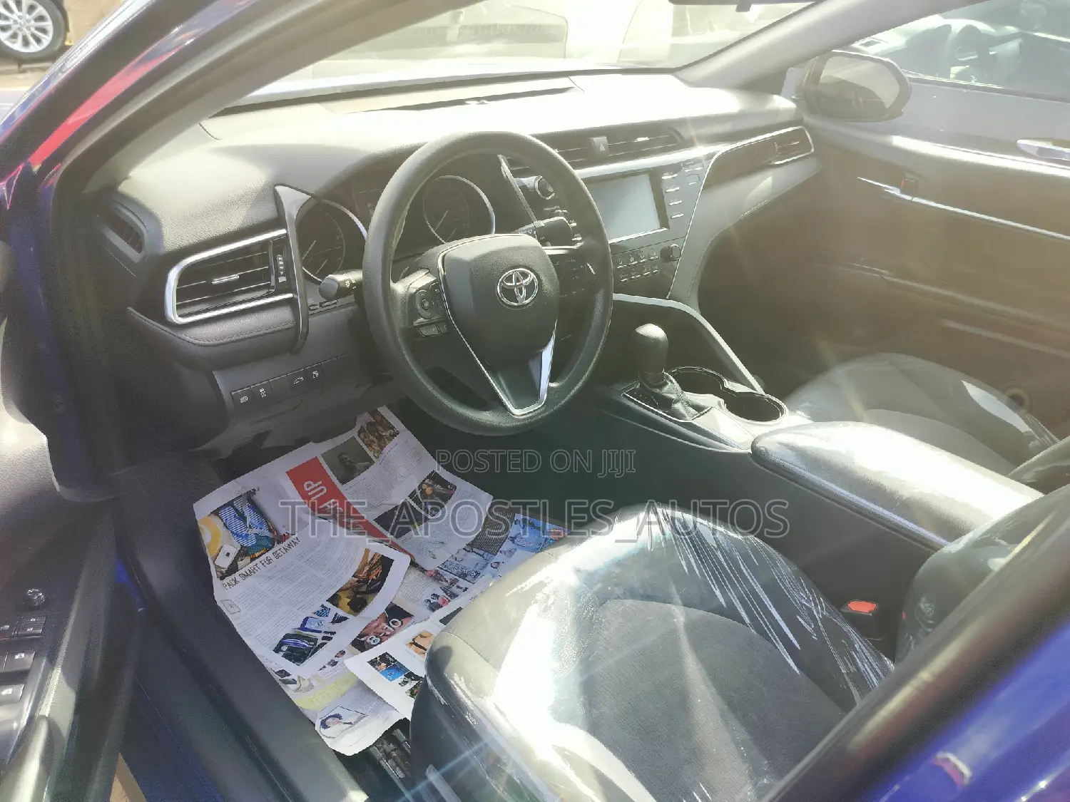 Toyota Camry LE (2.5L 4cyl 8A) 2019 Blue