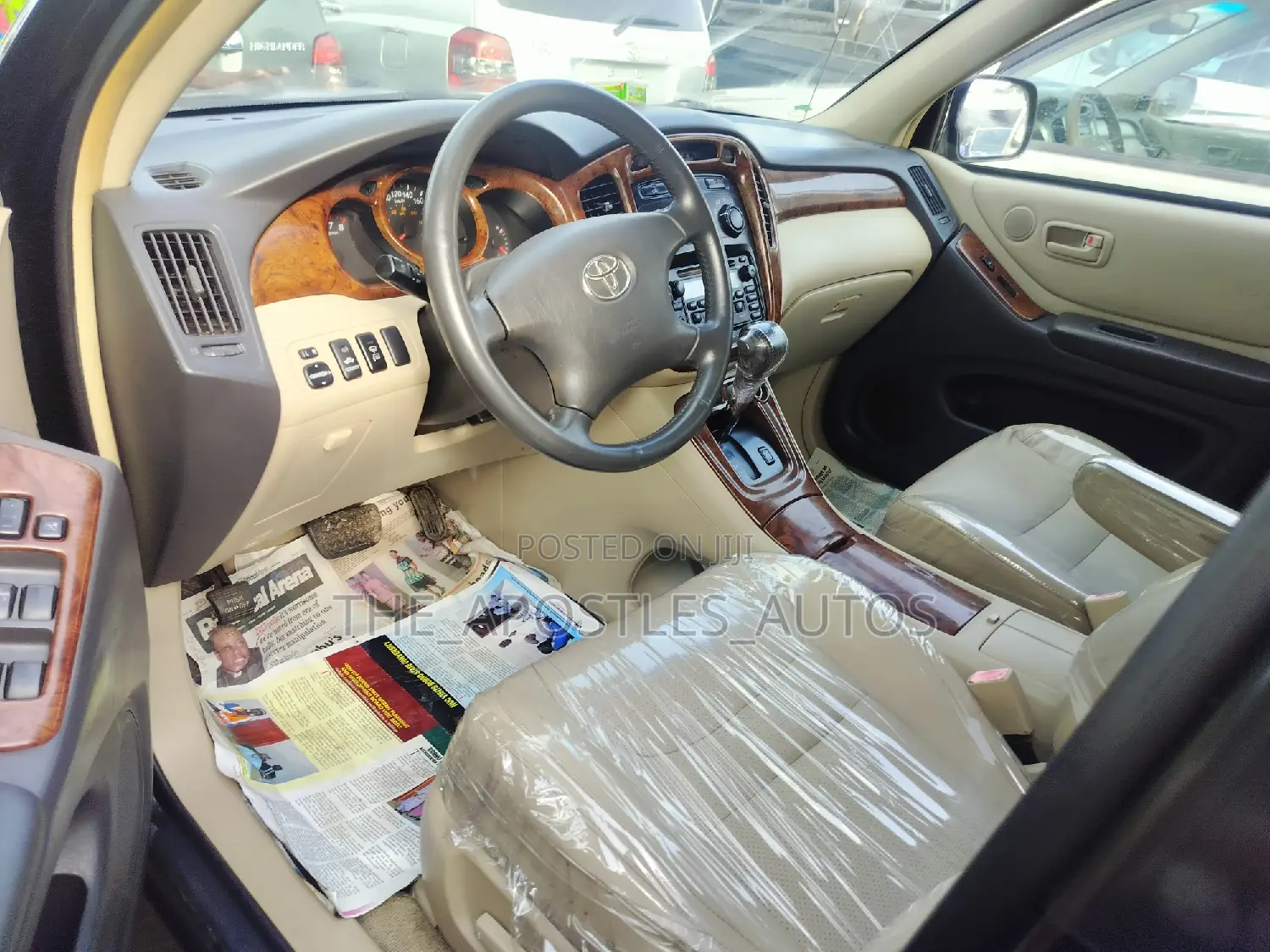 Toyota Highlander Base AWD 2003 Black