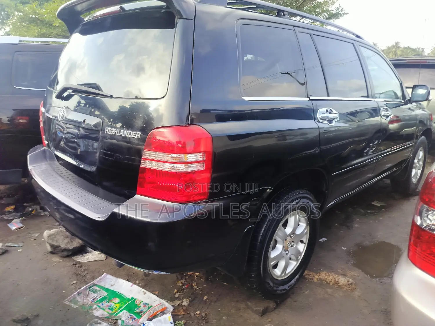 Toyota Highlander Base AWD 2003 Black