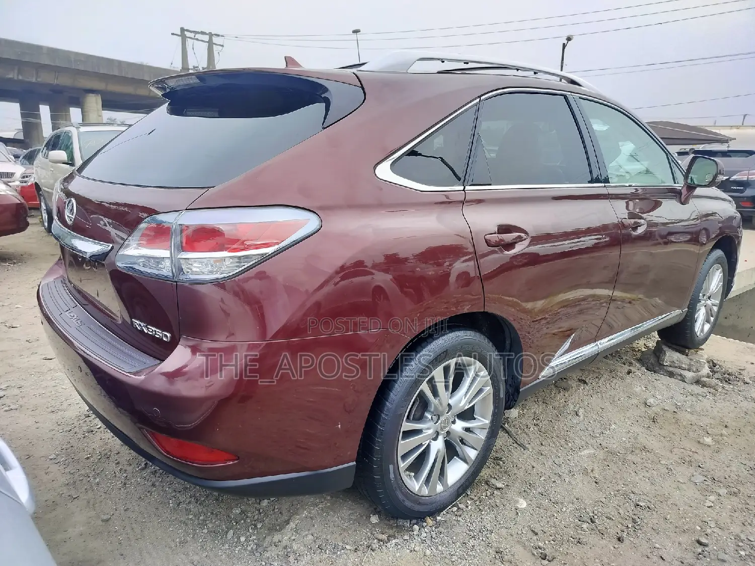 Lexus RX 350 AWD 2015 Burgundy