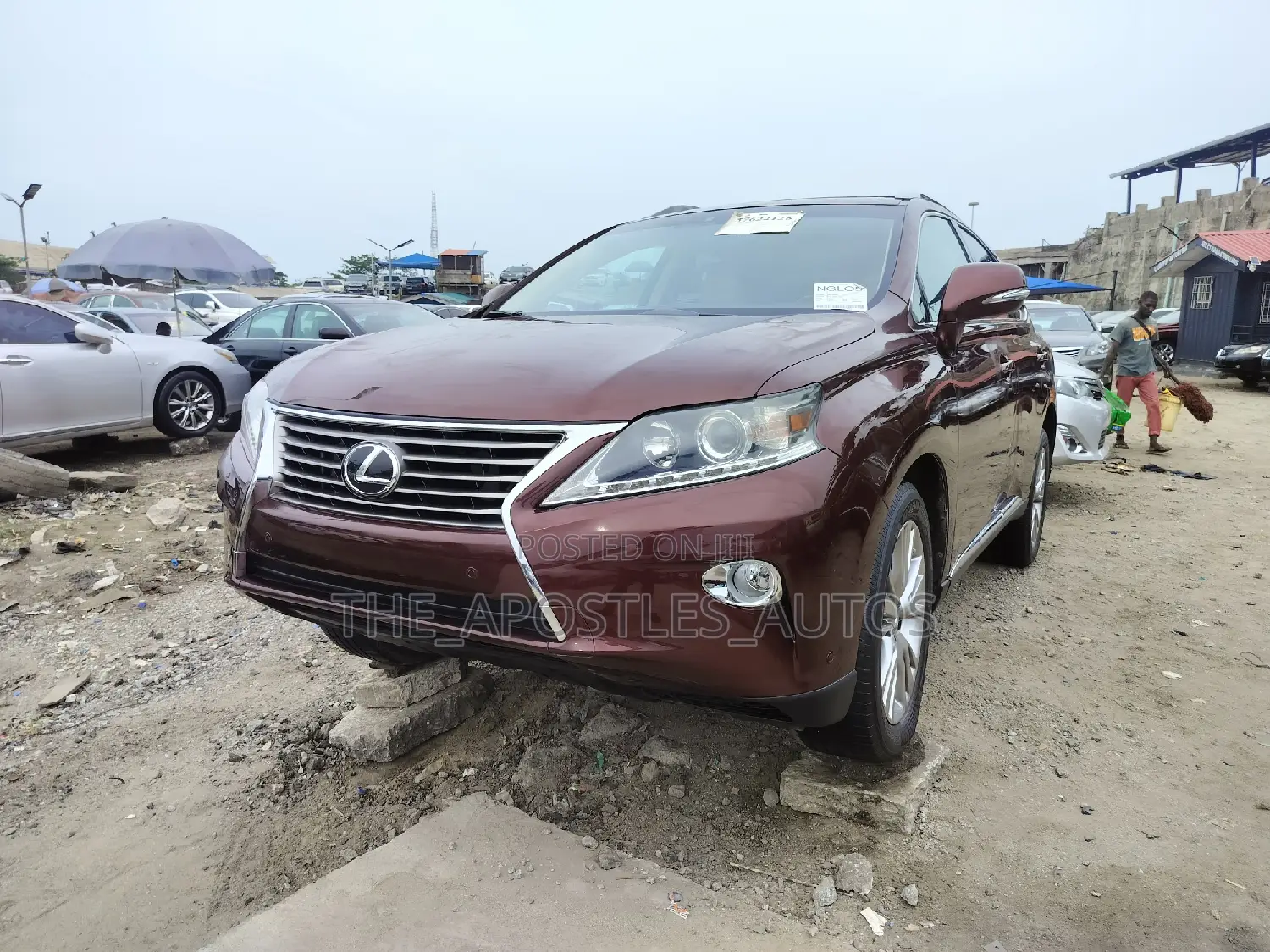 Lexus RX 350 AWD 2015 Burgundy