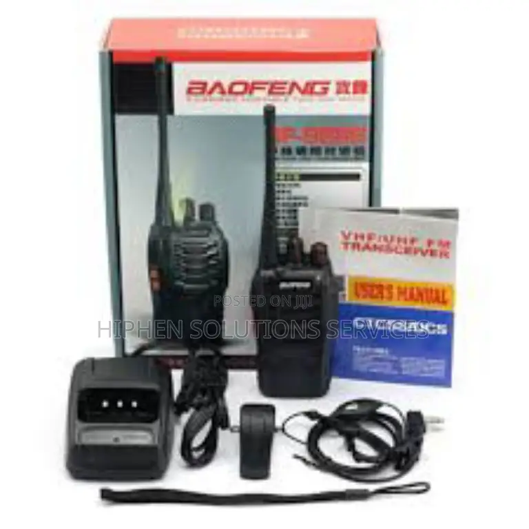 Baofeng BF-888S Walkie Talkie, 2 Km
