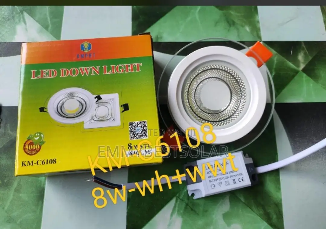 3 Colors 6w Glass Pop Light