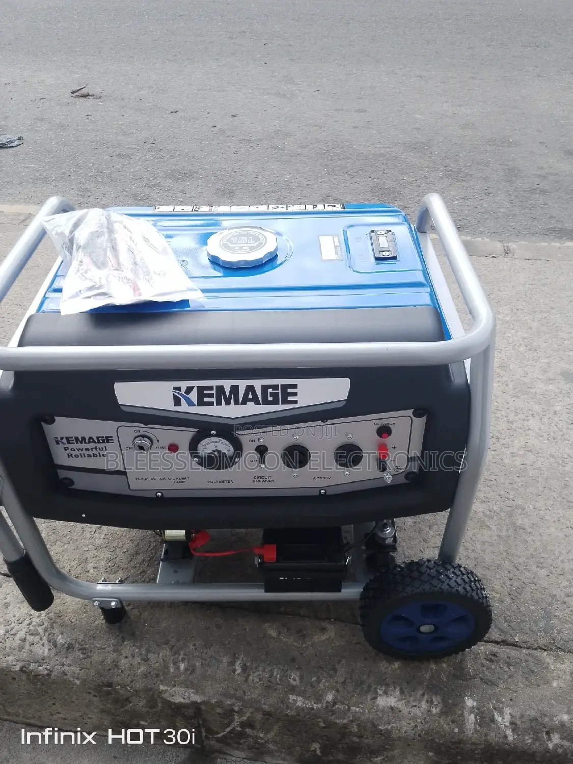Cooper Kemage Generator 5.5kva 2 Years Warranty